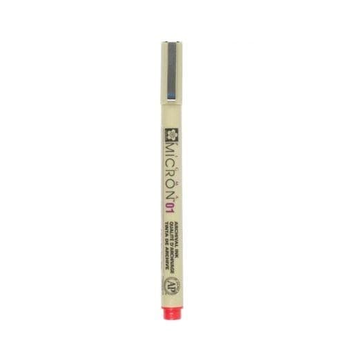 ปากกา Niji Pigma No.01 สีแดง