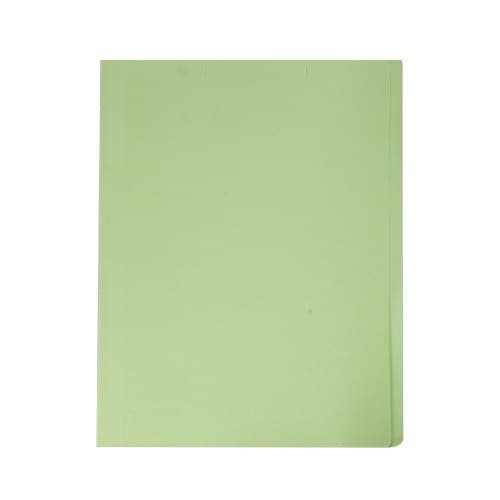 แฟ้มพับ ตราขวาน A4 หนา สีเขียว
