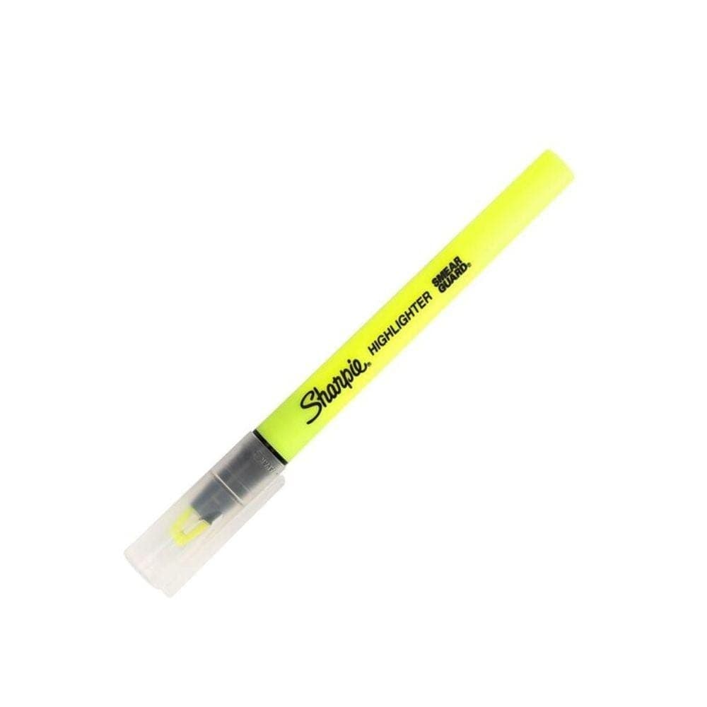ปากกาเน้นข้อความ Sharpie สีเหลือง