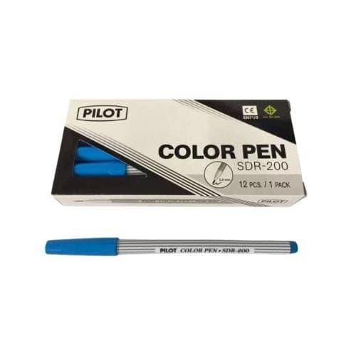 ปากกาเมจิก Pilot No.SDR-200 สีฟ้า