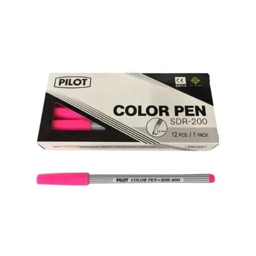 ปากกาเมจิก Pilot No.SDR-200 สีชมพู