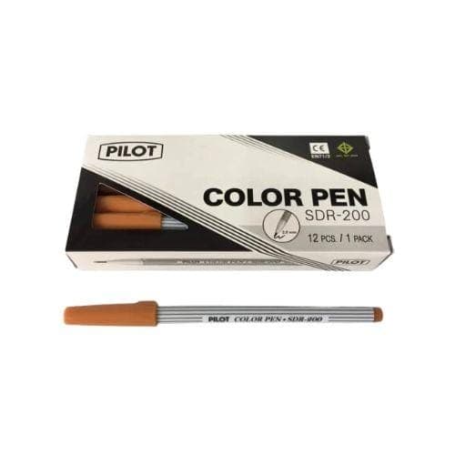 ปากกาเมจิก Pilot No.SDR-200 สีน้ำตาลอ่อน