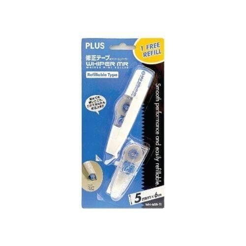 เทปลบคำผิด Plus No.WH-605-11 + รีฟิล