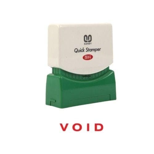 ตรายางหมึกในตัว Sunby No.V-3 VOID