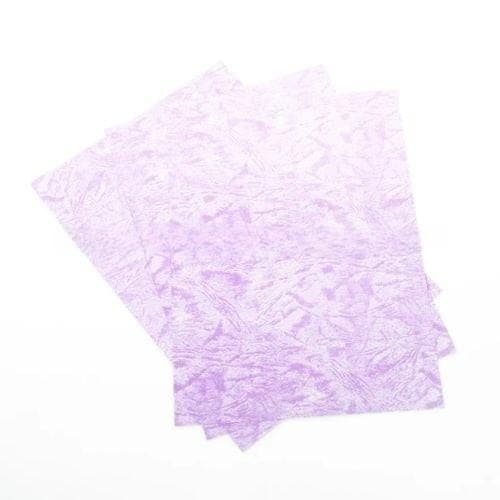 กระดาษการ์ดสีน้ำลายหนังช้าง A4 สีม่วง