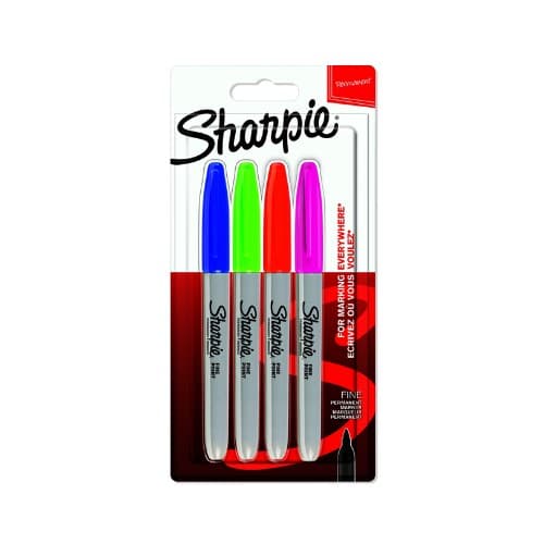ปากกาเคมี Sharpie Fun Color 4 สี