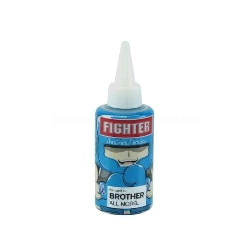 น้ำหมึกเติม Fighter สำหรับ Brother 100 ml. สีฟ้า