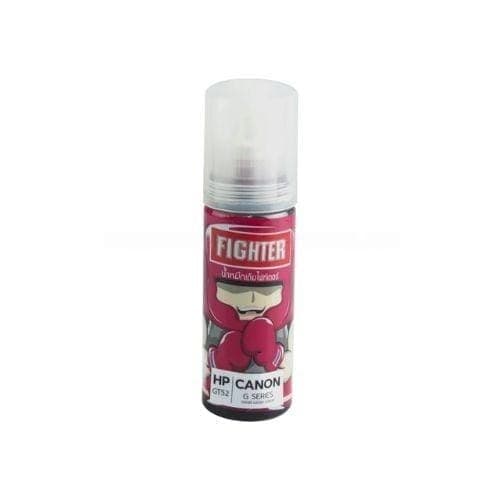 น้ำหมึกเติม Fighter สำหรับ HP/Canon No.GT52 สีแดง