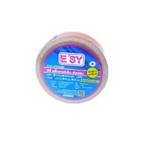 สติกเกอร์ตัดขอบ PVC 24 มิล x 9 Y สีแดง