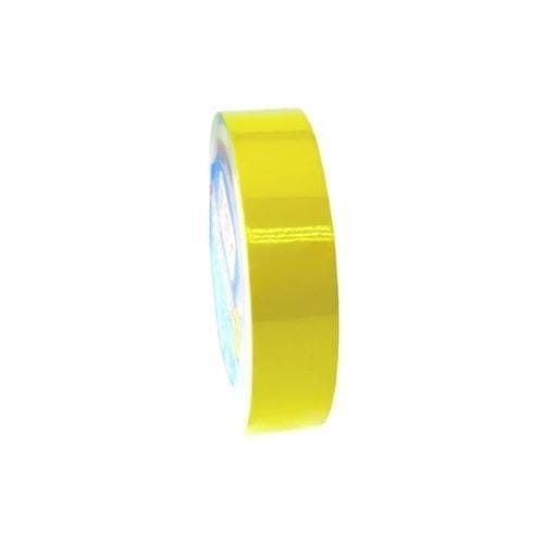 สติกเกอร์ตัดขอบ PVC 24 มิล x 9 Y สีเหลืองอ่อน