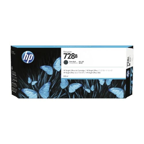 หมึกอิงค์เจ็ท HP 728B (3WX30A) ขนาด 300 ml.
