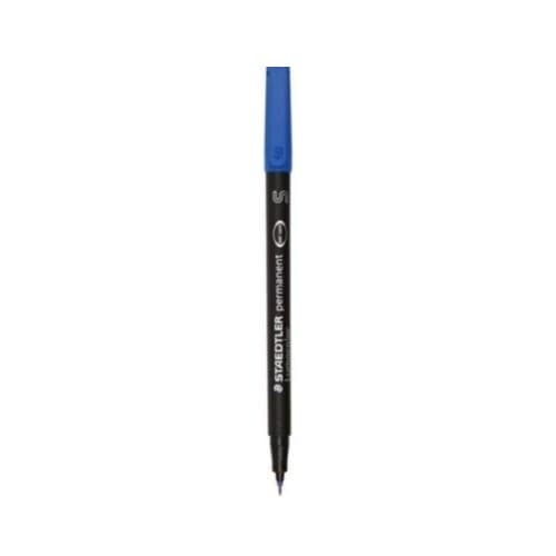 ปากกาเขียนแผ่นใส Staedtler No.313-3S สีน้ำเงิน (ลบไม่ได้)