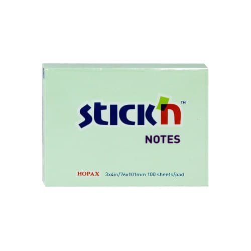 โพสต์อิท Stick N No.21153 3 x 4 นิ้ว สีเขียว