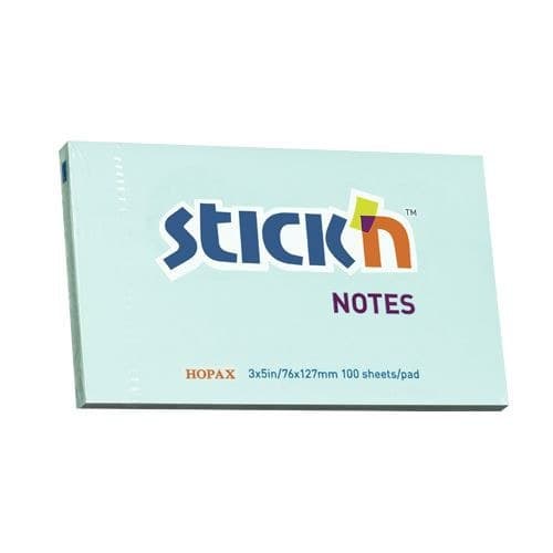โพสต์อิท Stick N No.21155 3 x 5 นิ้ว สีฟ้า