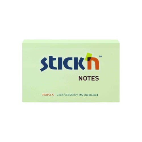 โพสต์อิท Stick N No.21156 3 x 5 นิ้ว สีเขียว