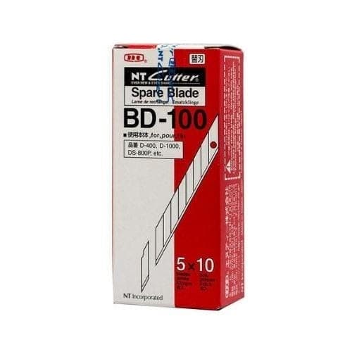 ใบมีดคัตเตอร์ NT No.NT-BD100