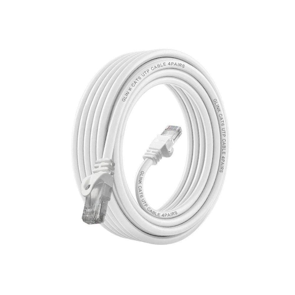 สายแลนจีลิ้งค์ สีขาว ยาว 2 เมตร Glink06-2M