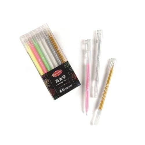 ปากกาเจล GGP19022 สีนีออน 7 สี