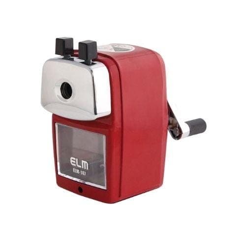 เครื่องเหลาดินสอ อีแอลเอ็ม No.ELM147 สีแดง