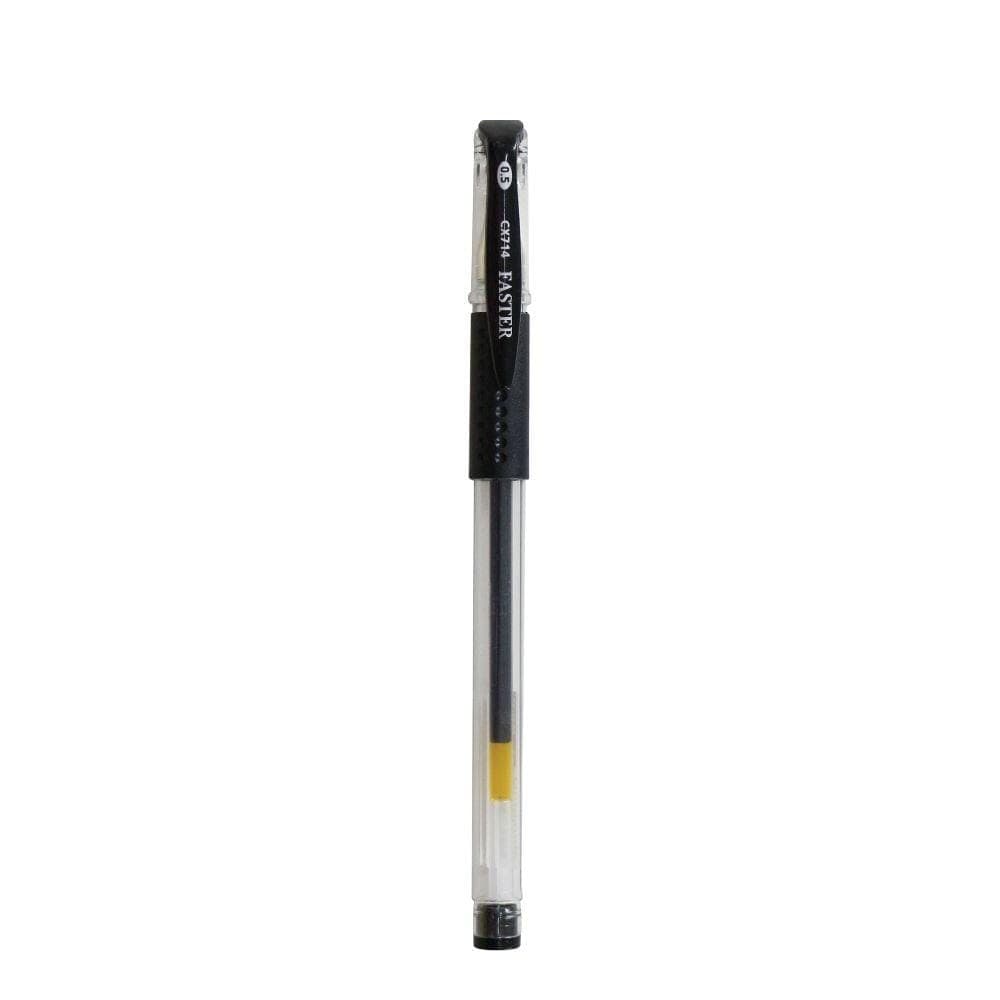 ปากกาเจล ฟาสเตอร์ No.CX714 0.5 สีดำ