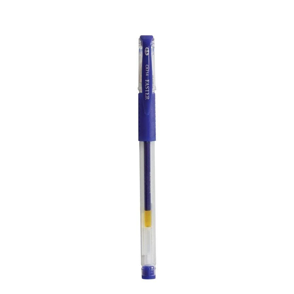 ปากกาเจล ฟาสเตอร์ No.CX714 0.5 สีน้ำเงิน