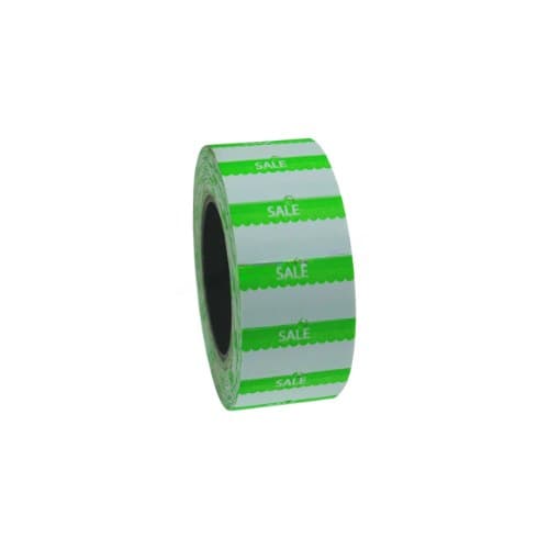 ป้ายราคา Sale สีเขียว