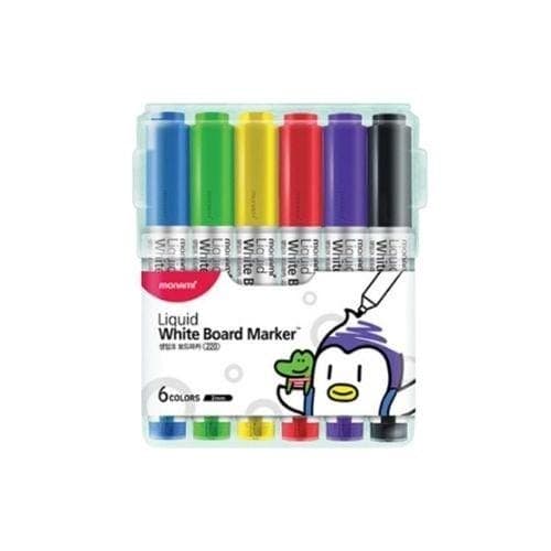 ปากกาไวท์บอร์ด SigmaFlo Liquid 220 6 สีเข้ม (ชุด A)