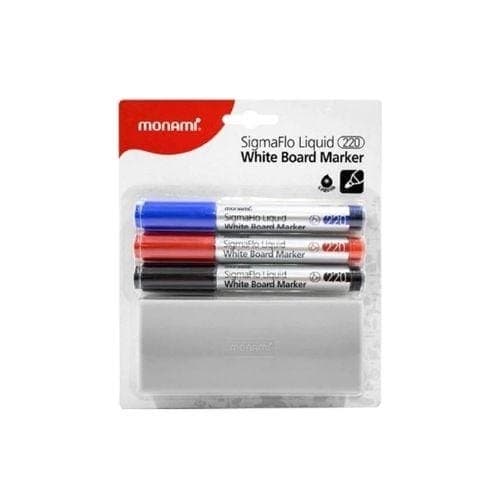 ปากกาไวท์บอร์ด SigmaFlo No.220 3 สี