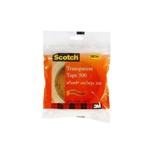เทปใส Scotch No.500 3/4 นิ้ว x 72 หลา