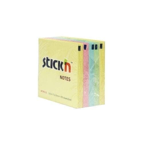 กระดาษโน้ต Stick N คละสีพาสเทล (3 x 3 นิ้ว)