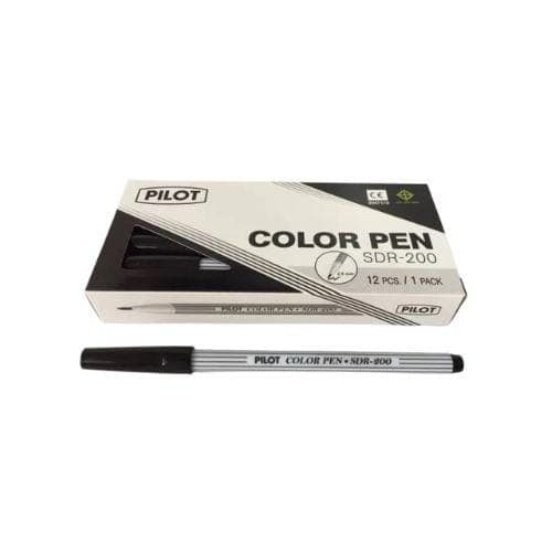 ปากกาเมจิก Pilot No.SDR-200 สีดำ