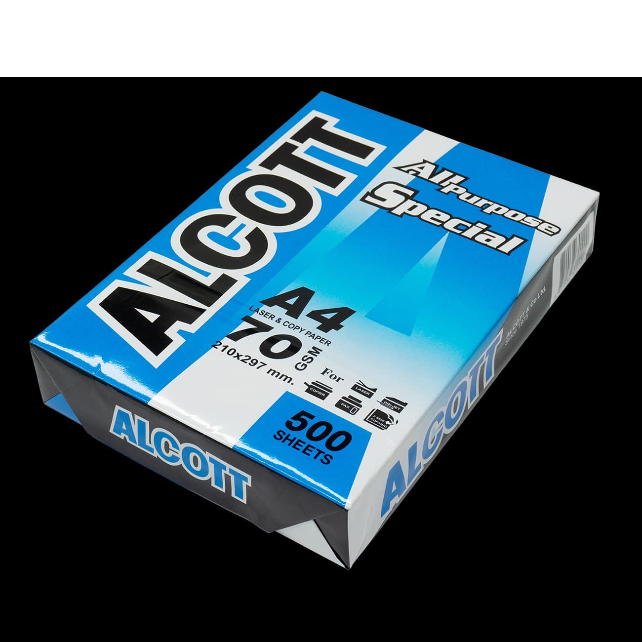 กระดาษถ่ายเอกสาร ALCOTT 70G A4