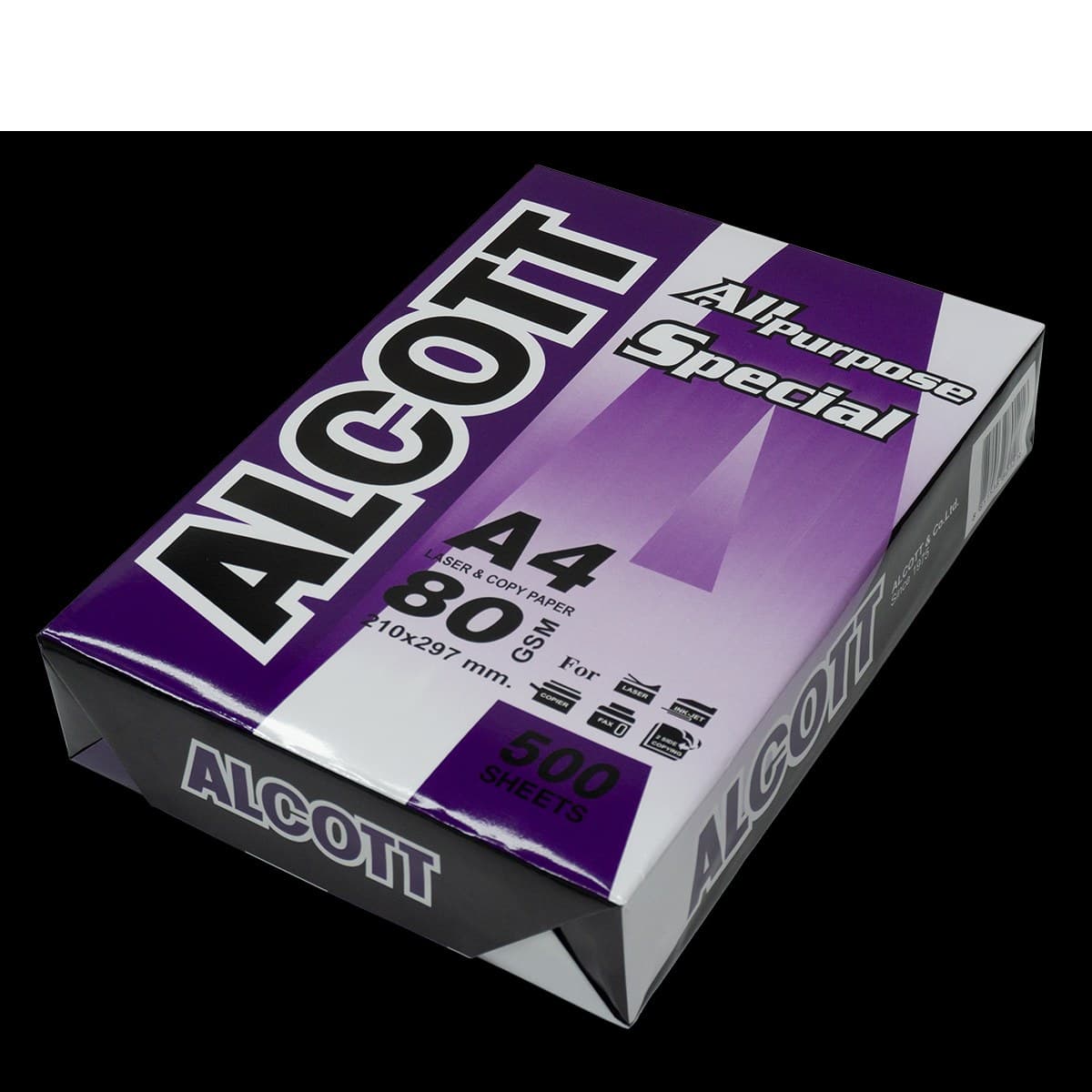 กระดาษถ่ายเอกสาร ALCOTT 80G A4