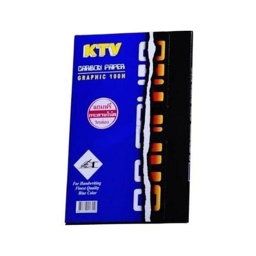 กระดาษคาร์บอน Graphic KTV สีน้ำเงิน