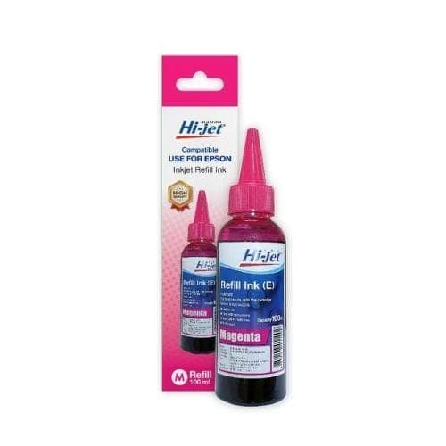 น้ำหมึกเติม Hi-jet สำหรับ Epson No.WBHEM 100 ml. สีแดง
