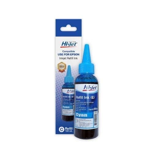 น้ำหมึกเติม Hi-jet สำหรับ Epson No.WBHEC 100 ml. สีน้ำเงิน