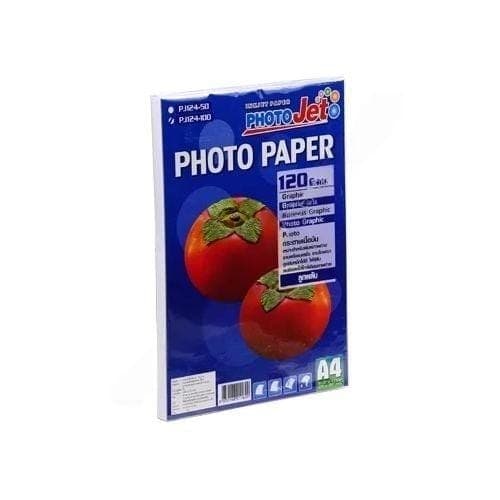 กระดาษโฟโต้ Hi-jet No.PJG124-100