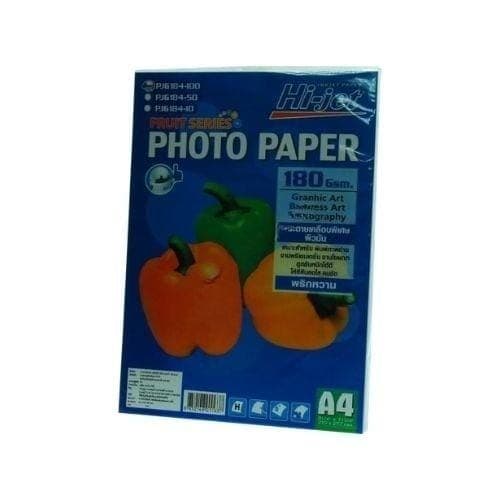 กระดาษโฟโต้ Hi-jet No.PJG184-100