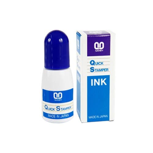 หมึกเติมตรายาง ซันบี้ 10 ซีซี สีน้ำเงิน