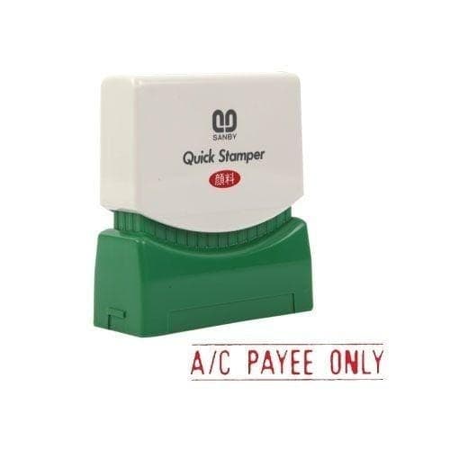 ตรายางหมึกในตัว Sunby No.A-2 A/C PAYEE ONLY