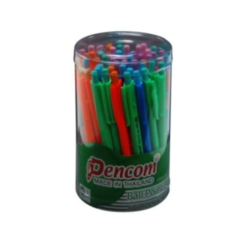 ปากกาหมึกน้ำมัน PENCOM No.CYP-9 สีน้ำเงิน