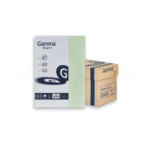 กระดาษถ่ายเอกสารสี GAMMA No.303 สีเขียว