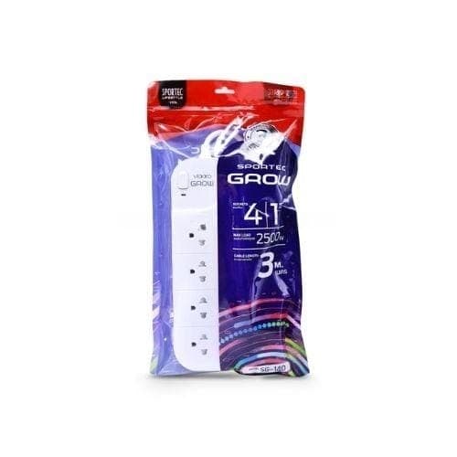 รางปลั๊กไฟ VEXXO F5STB-VG01-1401 สีขาว