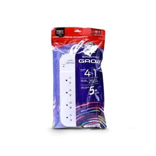 รางปลั๊กไฟ VEXXO F5STB-VG01-1402 สีขาว