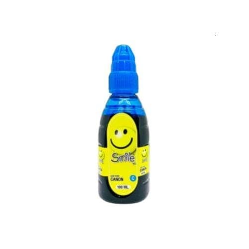 น้ำหมึกเติม Smile สำหรับ Canon สีฟ้า 100 ml.