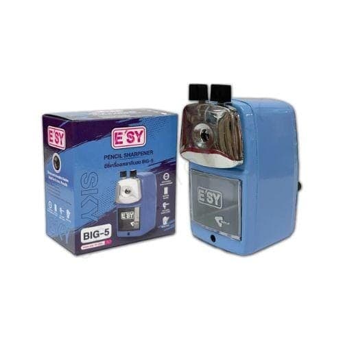 เครื่องเหลาดินสอ E'sy No.BIG-5 สีฟ้า
