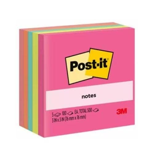 โพสต์อิท 3M No.654-5PK-AN