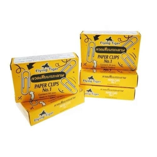 ลวดเสียบ Flying Tiger No.1 สีเงิน