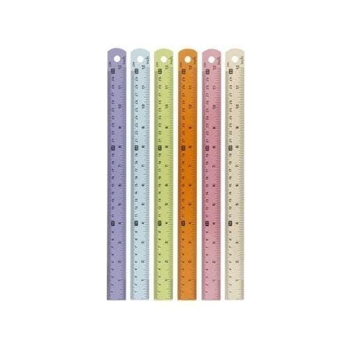 ไม้บรรทัดอลูมิเนียม 6 นิ้ว No.018
