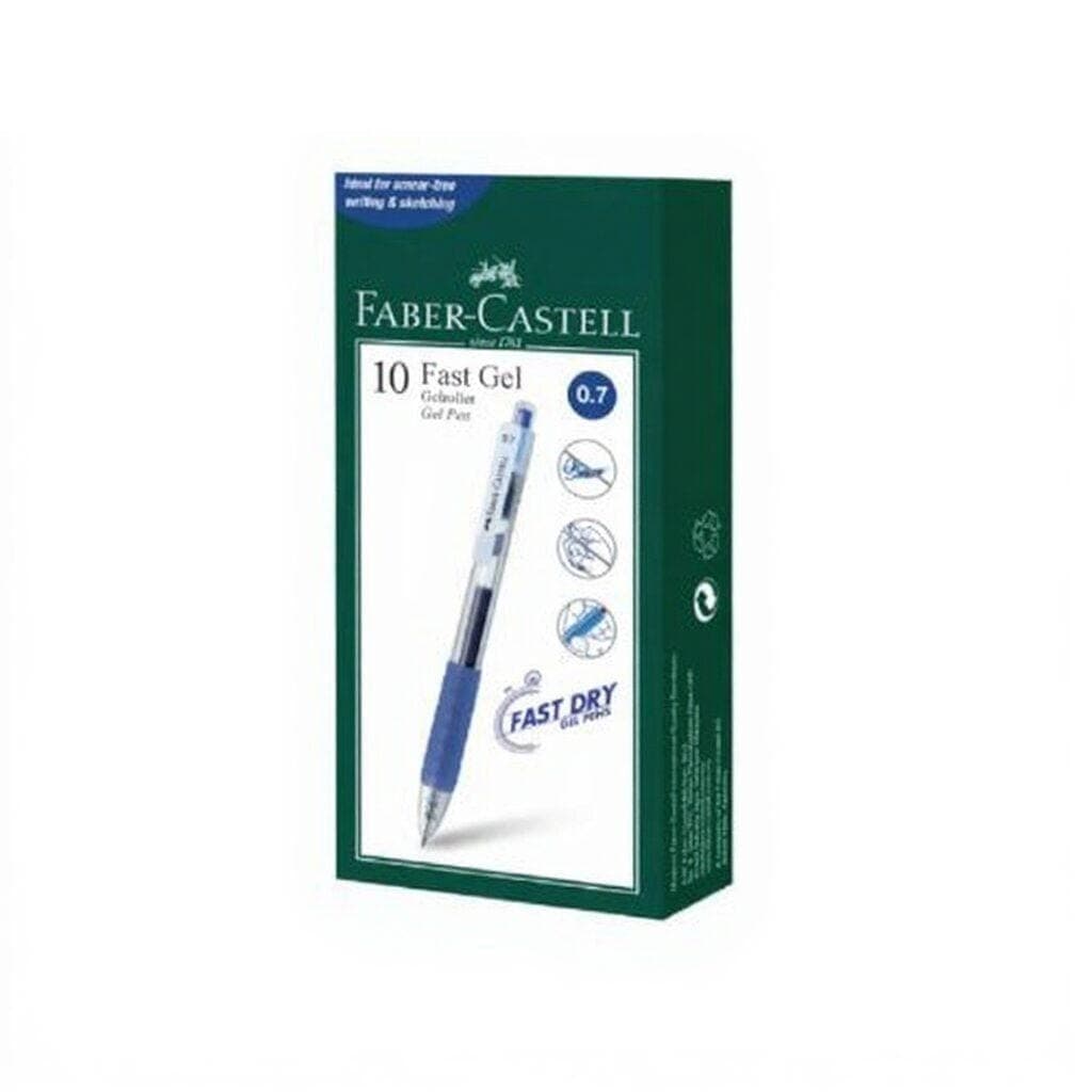 ปากกาเจล Faber Castell Fast Gel สีน้ำเงิน